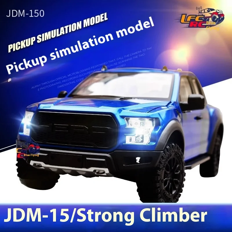 

Jdm-150 1/10 Simulation F150 Pickup Truck Remote Control Powerful Climbing Car Large Remote Control Car Model Toy