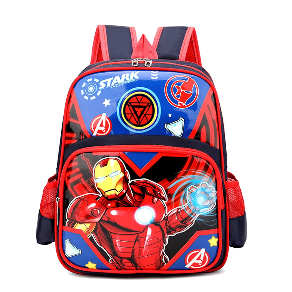 Spider Man Backpack for Children Waterproof Frozen Elsa Sofia School Bag Inclined Shoulder Bag Travel School Knapsack Kid Gifts