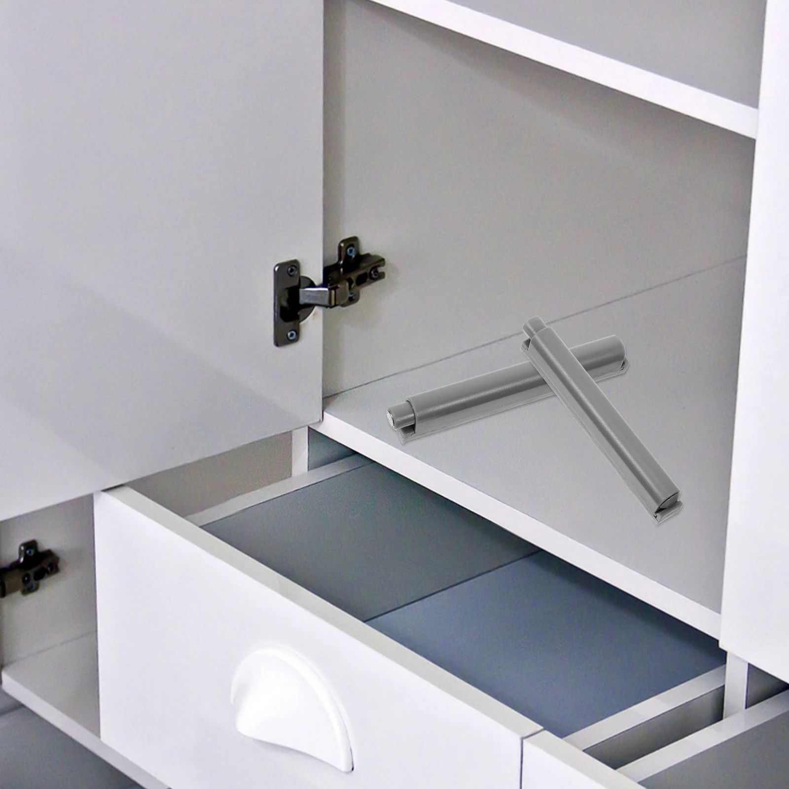 

4pcs Damping Buffer Cabinet Damper Soft Closing Door Cupboard Doors Shock Absorber Furniture Hardware Wardrobe Adapter Kitchen