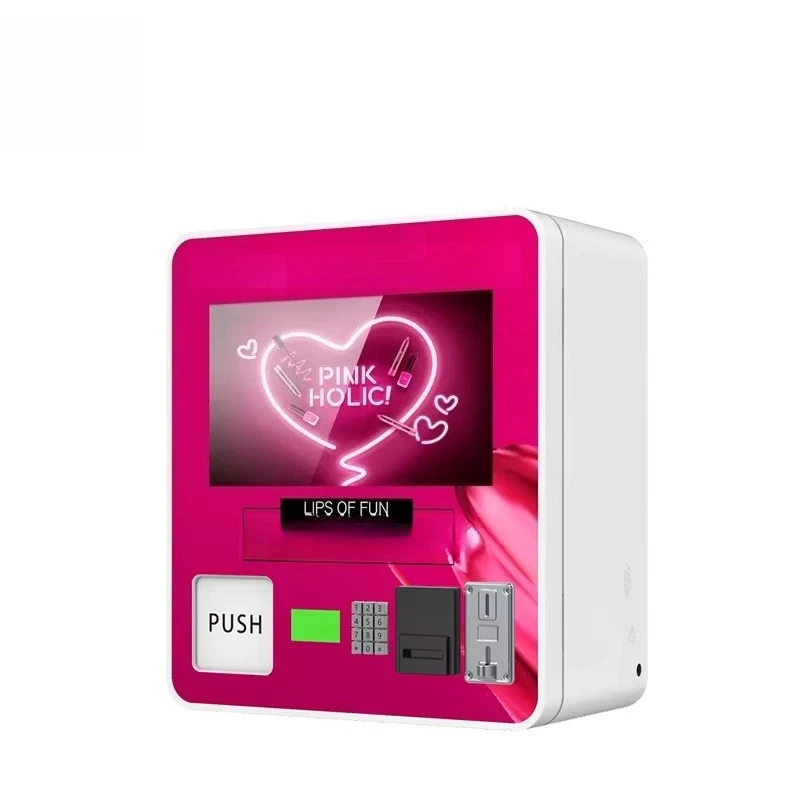 Custom Touch Screen Tabletop Vending Machine Beauty Nails Cosmetics Eyelash Perfume Lash Vending Machine With Card Reader