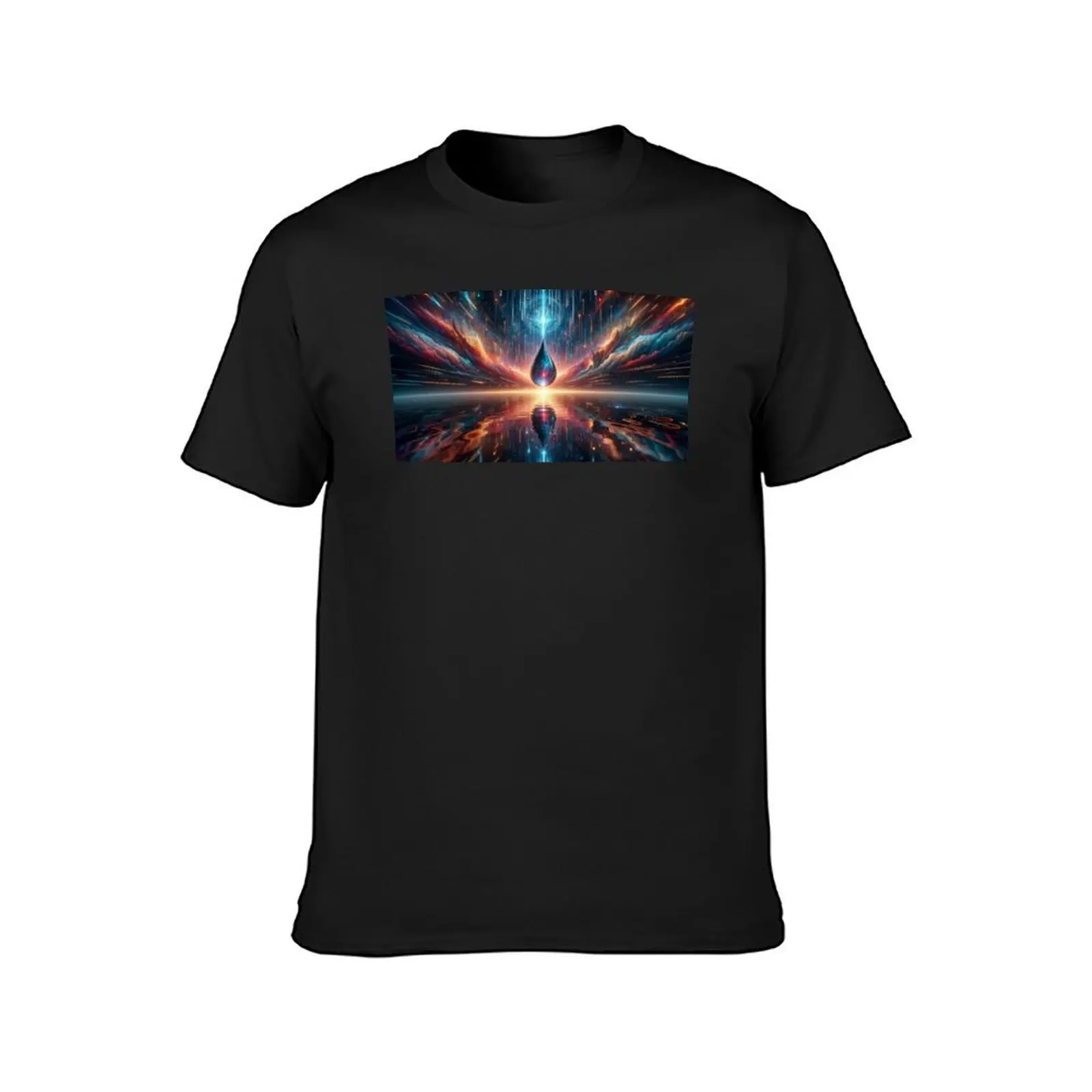 Galactic Tear T-Shirt cute tops quick-drying mens workout shirts