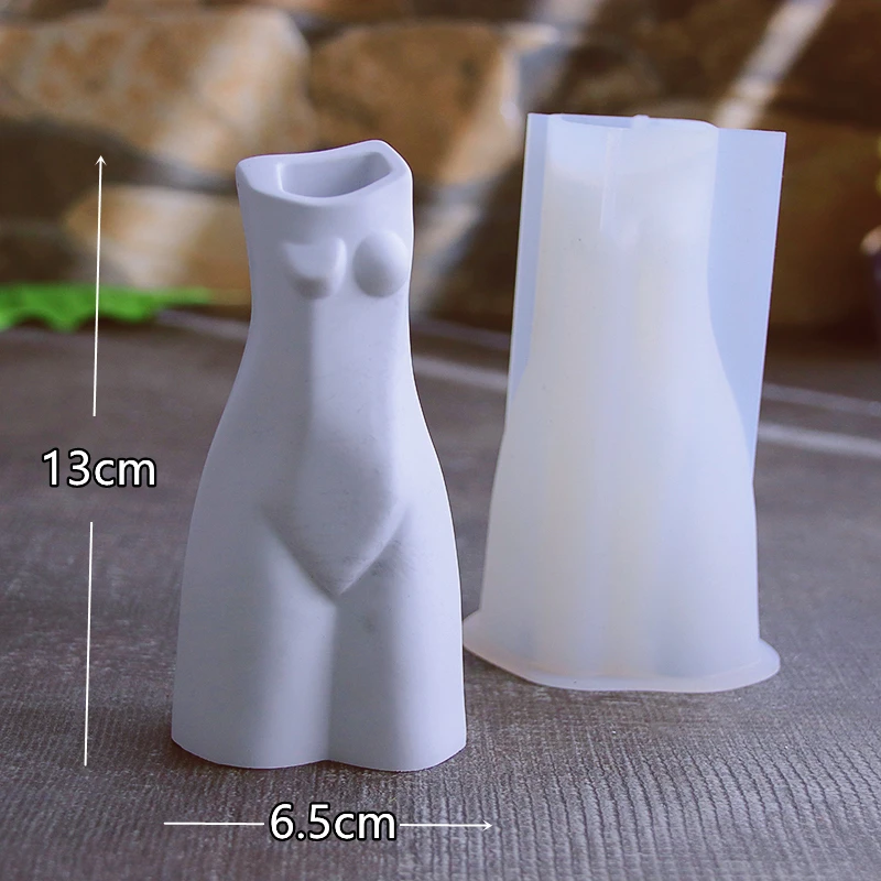Sculptural Torso Silicone Mold - Abstract Sculpture Resin ulasan dan harga