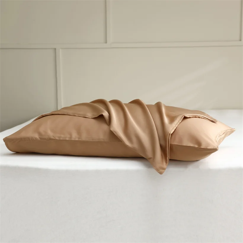 100% Mulberry Silk Pillow Case 2pcs Natural Real Silk Protect Hair Skin Pillowcase Customized Size Bedding Pillow Cases Cover