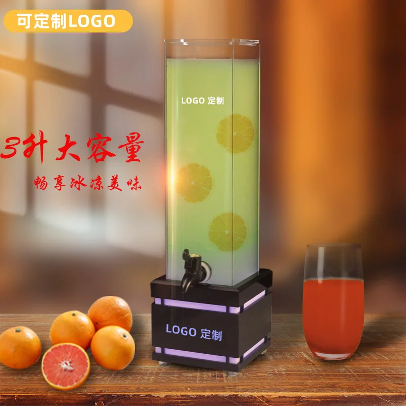 

Luminous Cocktail Bucket 3L Juice Wine Sparkling Wine Beer Wine Cannon Draft Beer Coke