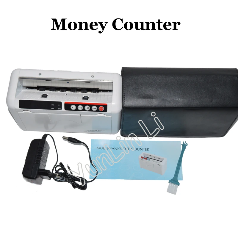 Money Counter Machine Suitable for EURO DOLLAR Multi-Currency Compatible Money Currency Counter 110V/220V OK1000 image 6