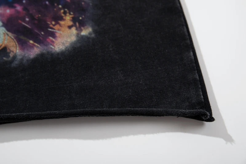 Herren Grafik-T-Shirts mit Weltraum-Astronauten-Motiv, Streetwear im Vintage-Look, Oversize-Baumwollkleidung, Sommer-Kurzarm-Oberteil – Detail 10