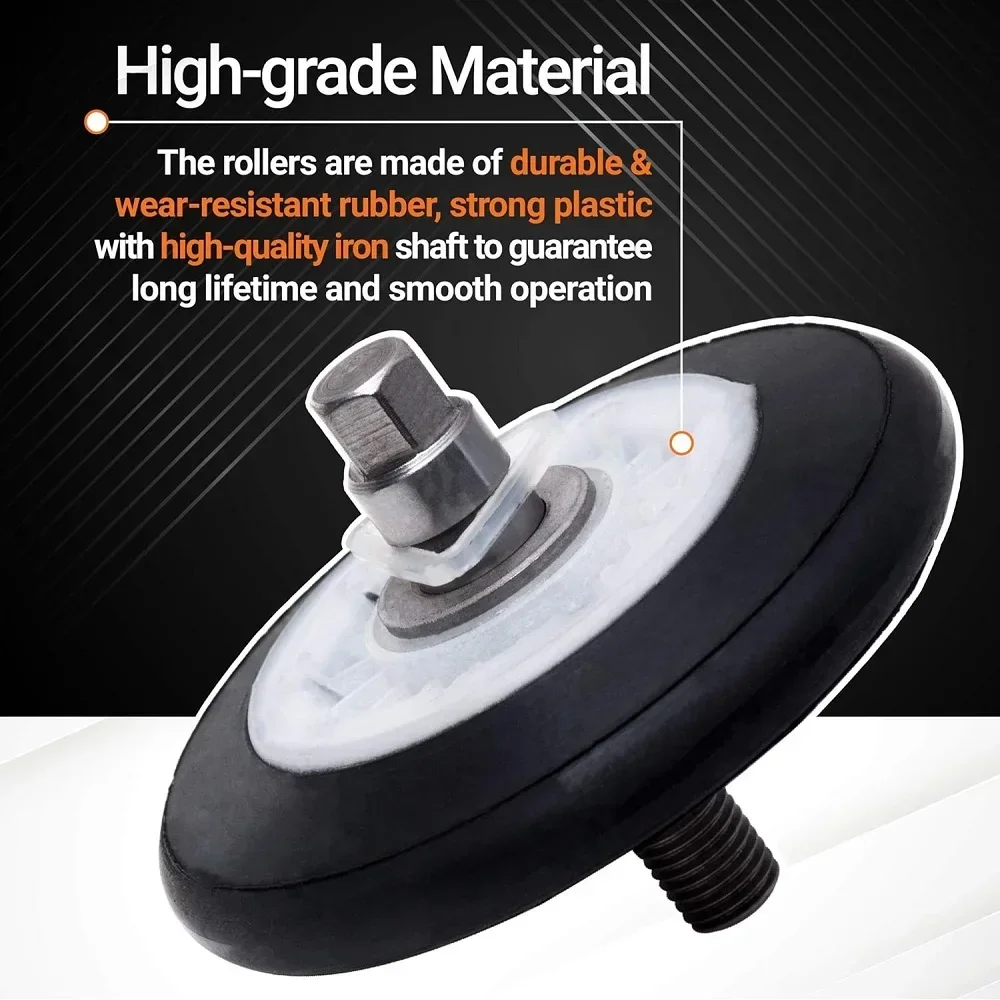 AP 5688895   مجفف طبل الأسطوانة لمجفف ال جي 4581EL2002C LG Kenmore Dryers 4581EL2002A 4581EL2002B 4581EL2002D PS 8260240   - عبوة من 4 قطع