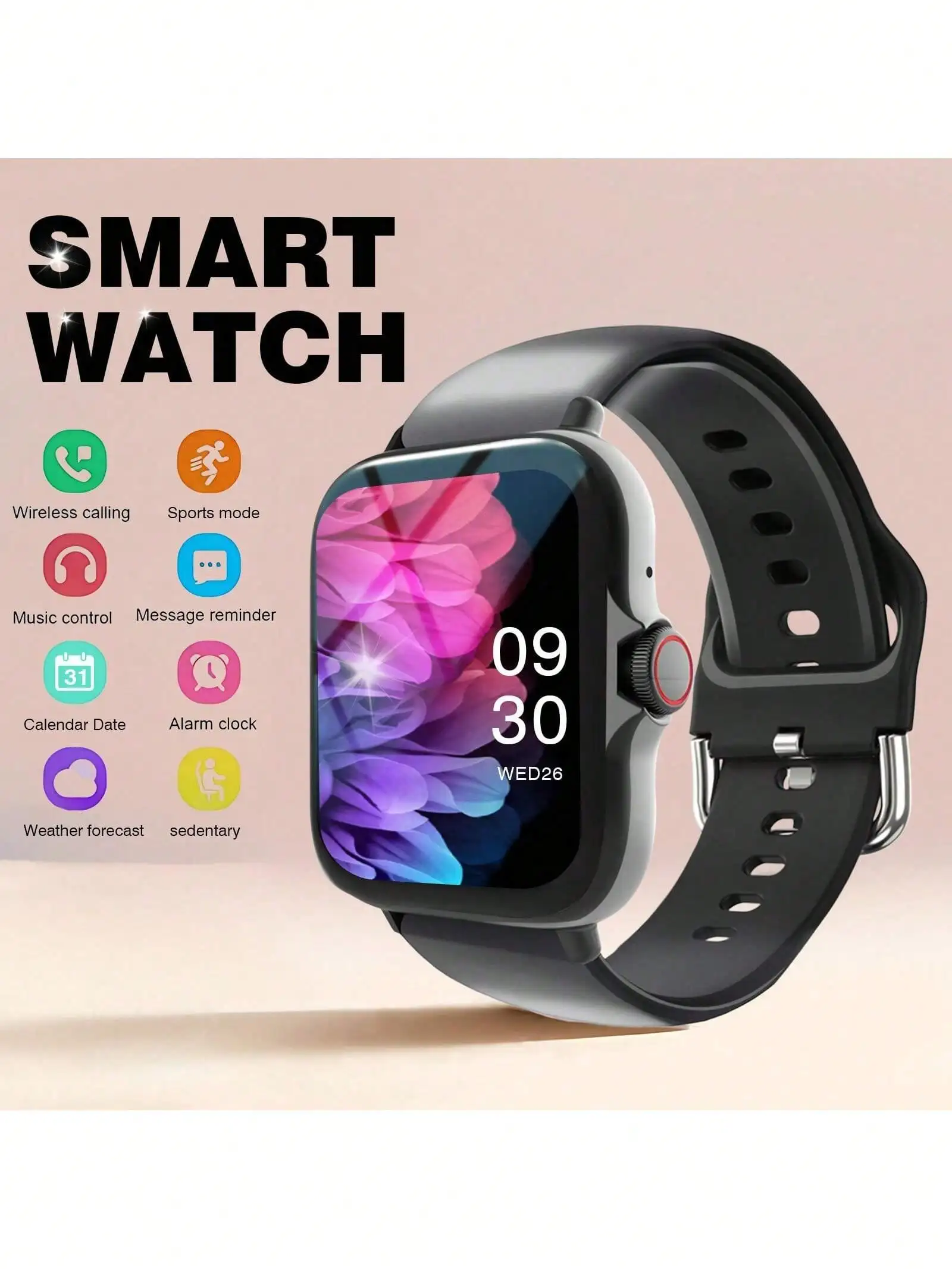 Bluetooth Calling Smart Watch for Men Women, Multi-Sport Fitness Watch with Message Notifications, Compatible with iOS & Android Phones - view 3