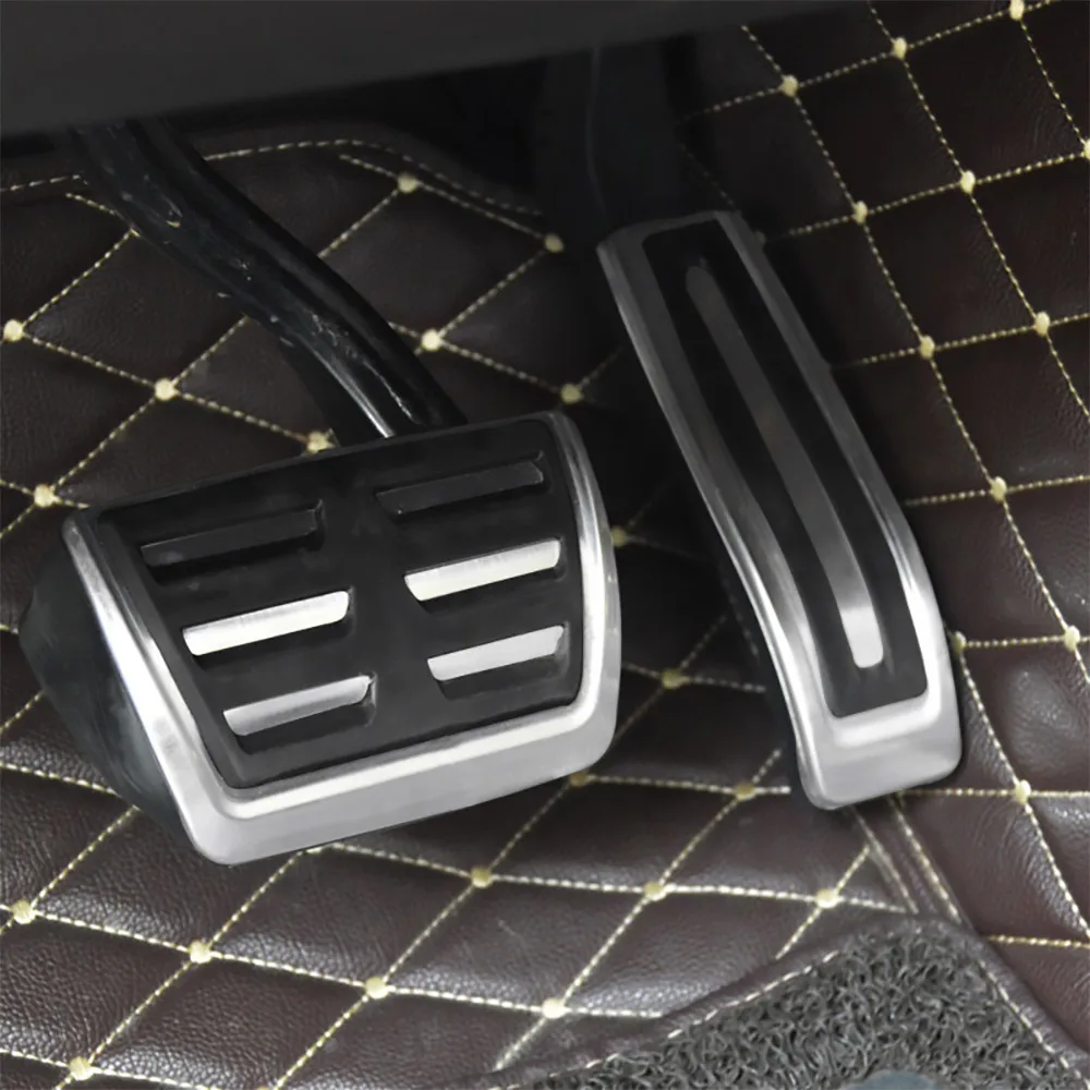 Auto Gaspedal Kraftstoff Bremspedale Pad Abdeckung Fall für Audi Q7 4L 2006 2007 2008 2009 2010 2011 2012 2013 2014 2015 Zubehör