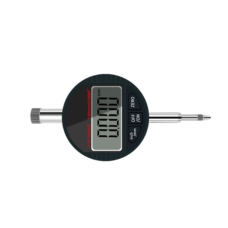 ABXH 0-12.7 المؤشر الرقمي RS232 (9 ثقوب) إخراج البيانات 0.001 مللي متر ميكرومتر مقياس مؤشر الاتصال الإلكتروني الرقمي