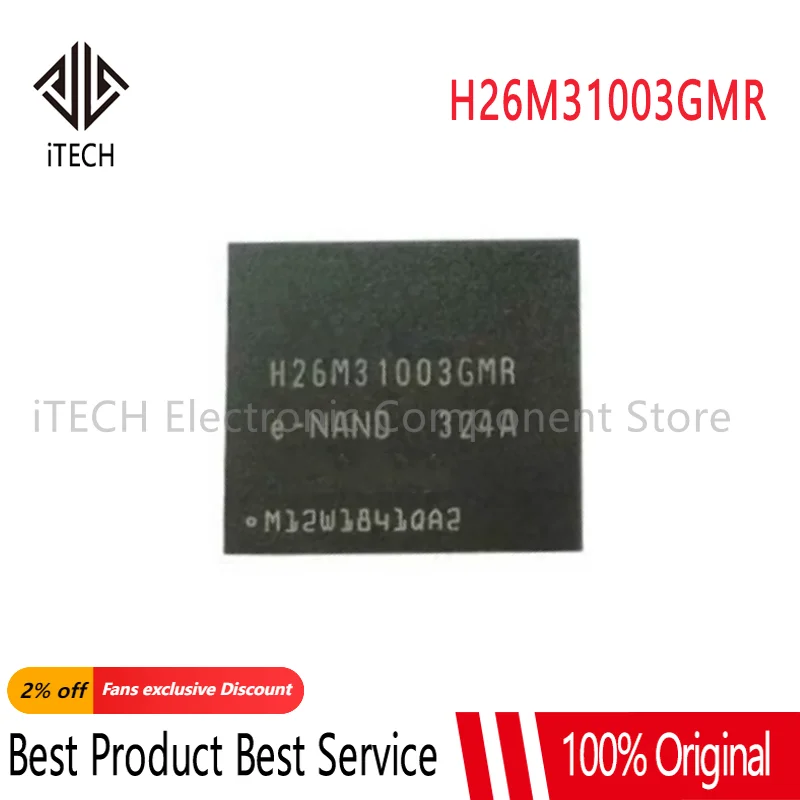 

(2-10piece) 100% New H26M31003GMR BGA Chipset