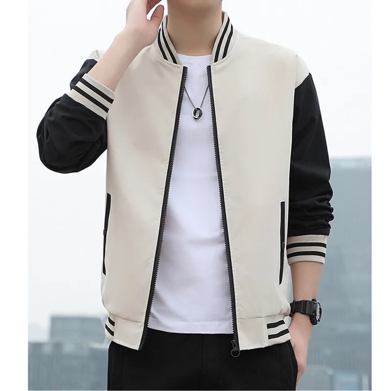 UHYTGF 2022 Jackets Men's Baseball Uniform Spring Autumn Coat Men Flight Casual Loose 5XL Size Male Clothes Chaquetas Hombre 143