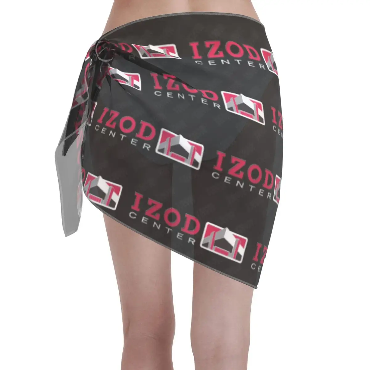 Personalizado para roupa de banho i-izodes feminino curto sarongs praia envoltório feminino praia bikini envoltório sarongs maiô coverups