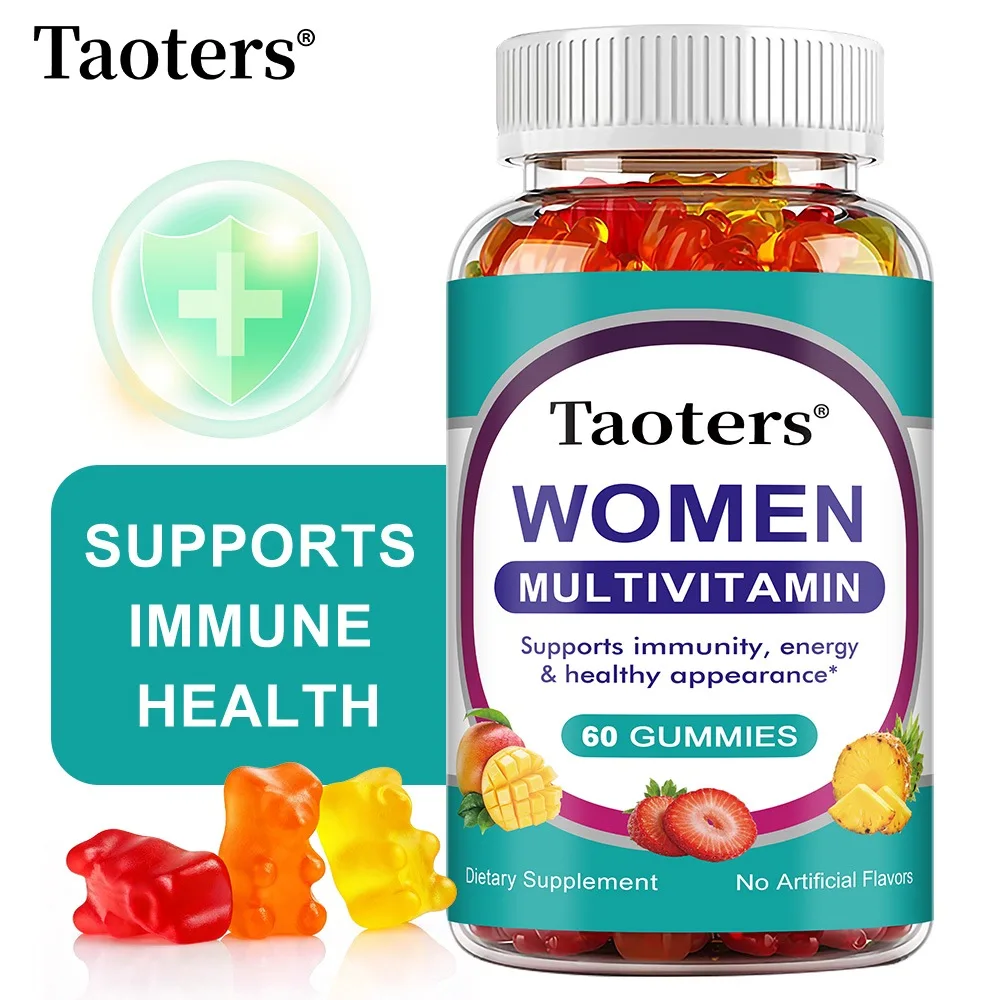 Women's Multivitamin Gummies - Supports Immunity, Energy, Healthy Appearance, Immune Function, Daily Wellness