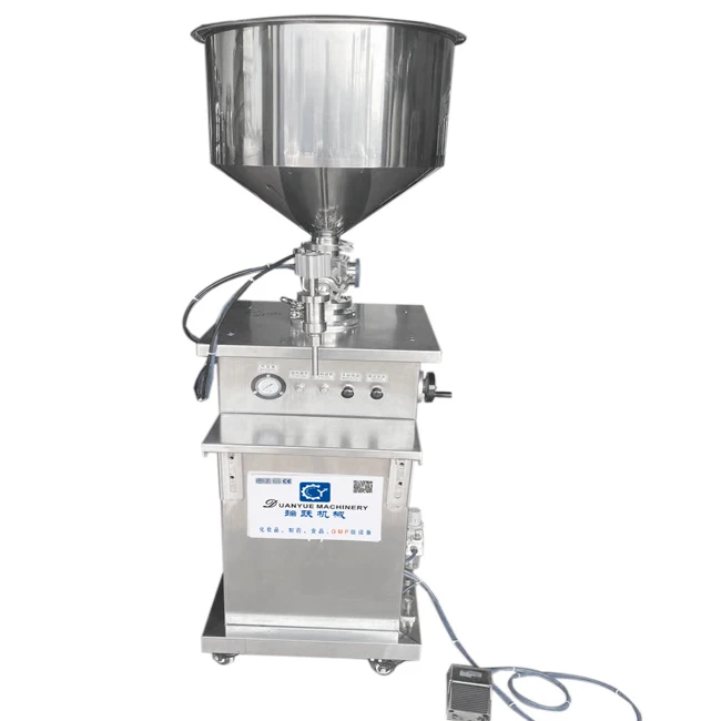 

China Factory Supplied Quality Filling Machine 5-5000L Vertical Pneumatic Paste Filling Machine