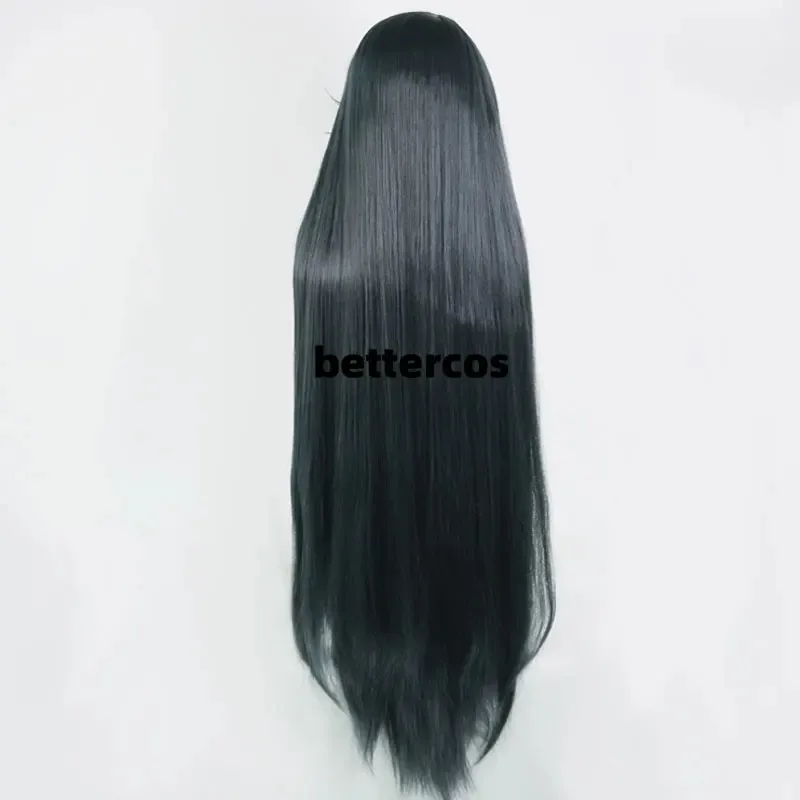 لعبة رماد المملكة ون تشو شعر مستعار تأثيري 120 سنتيمتر مقاومة للحرارة الاصطناعية الشعر هالوين حفلة كوس الباروكات + غطاء شعر مستعار