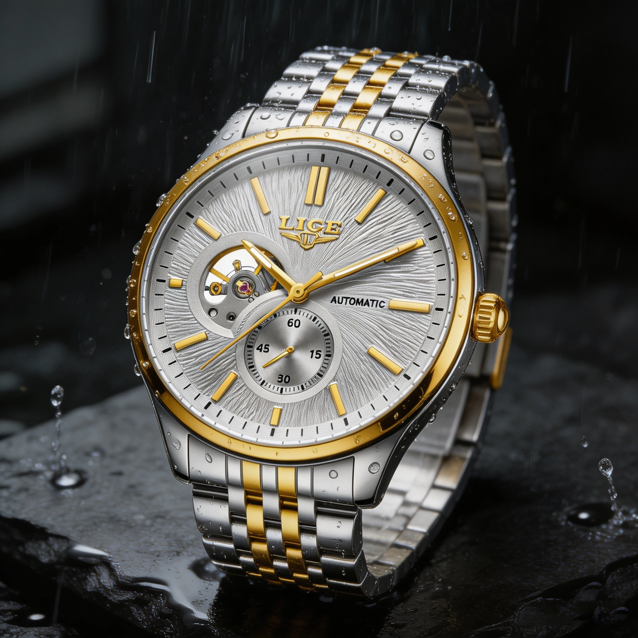 LIGE Nieuwe Heren Automatisch - Skeleton Automatic Watch Luxury Tourbillon recensie en prijs