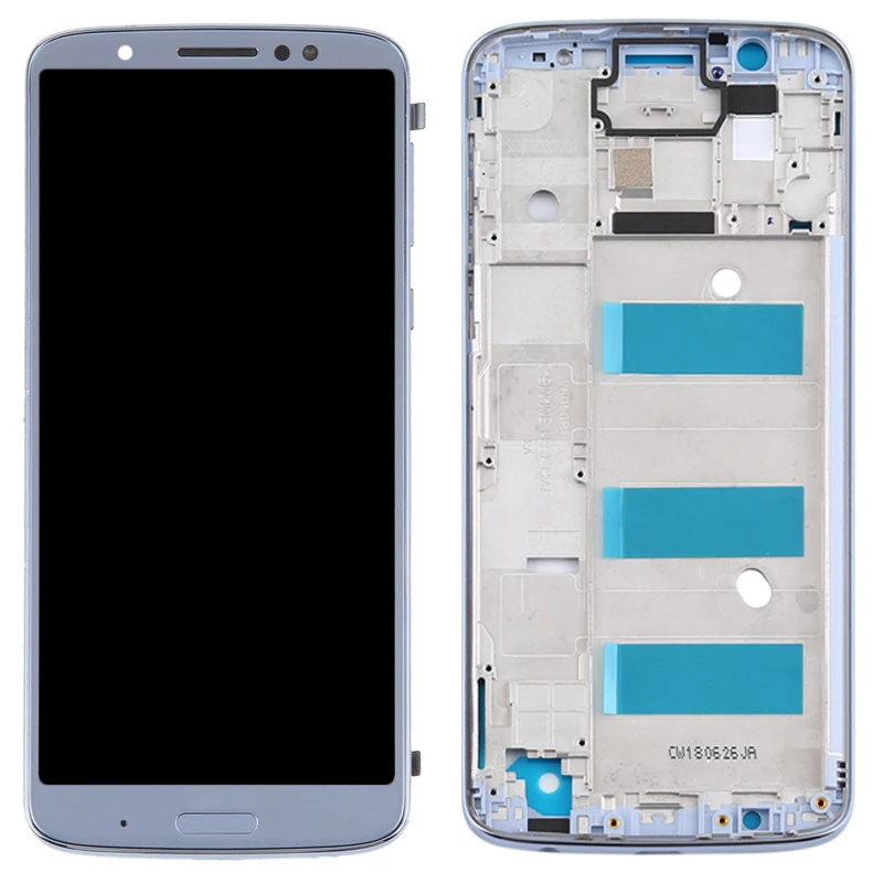 5.93-inch LCD Screen with Frame For Motorola Moto G6 Plus Phone LCD Display and Digitizer Full Assembly Repair Replacement Part