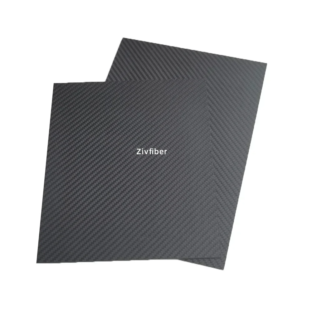 1pcs 200x250mm 3K Carbon Fiber Sheets High Hardness 100% Pure Carbon Panel Plate 0.5mm-5mm Thickness Carbon Fiber Model Material