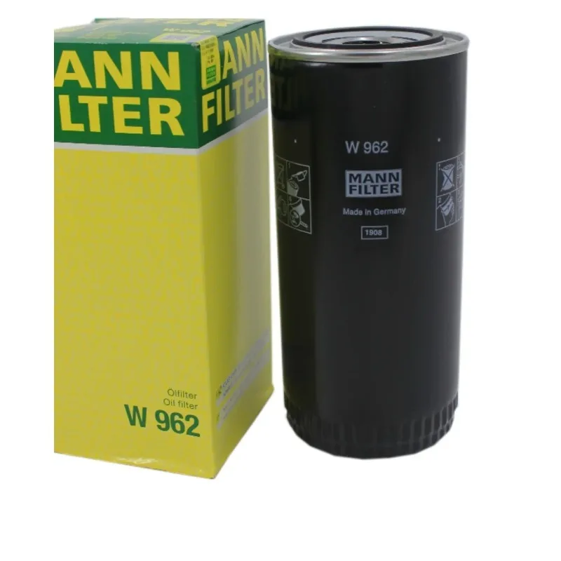 Oil Filter and Filter Element Model W962 for Screw Air Compressor Lubrication System Maintenance and Oil Compartment Service
