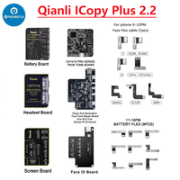 Qianli ICopy Plus 2.2 Programmer Battery Testing Board Face ID Flex Cable for iPhone 11-14 Pro Max Mobile Phone Repair