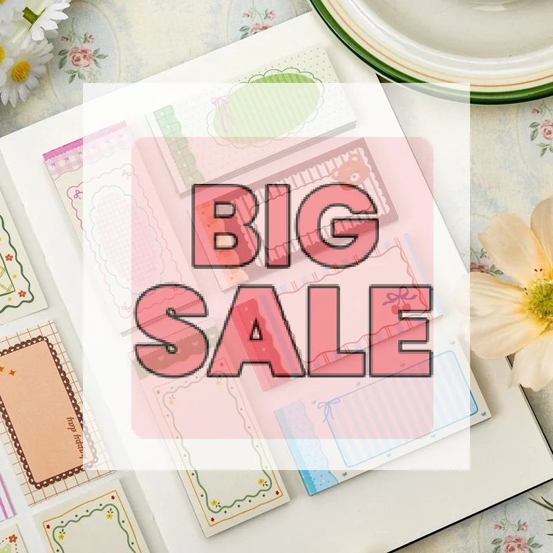 30Pcs Vintage Border Note Stickers, DIY Handmade Album Scrapbooking Decorative Paper Supplies