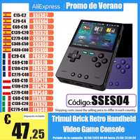 Trimui Brick - Handheld Games Console, 3.2 Inch IPS Screen Linux,13000 Games, 4000mAh Battery Retro Game Console