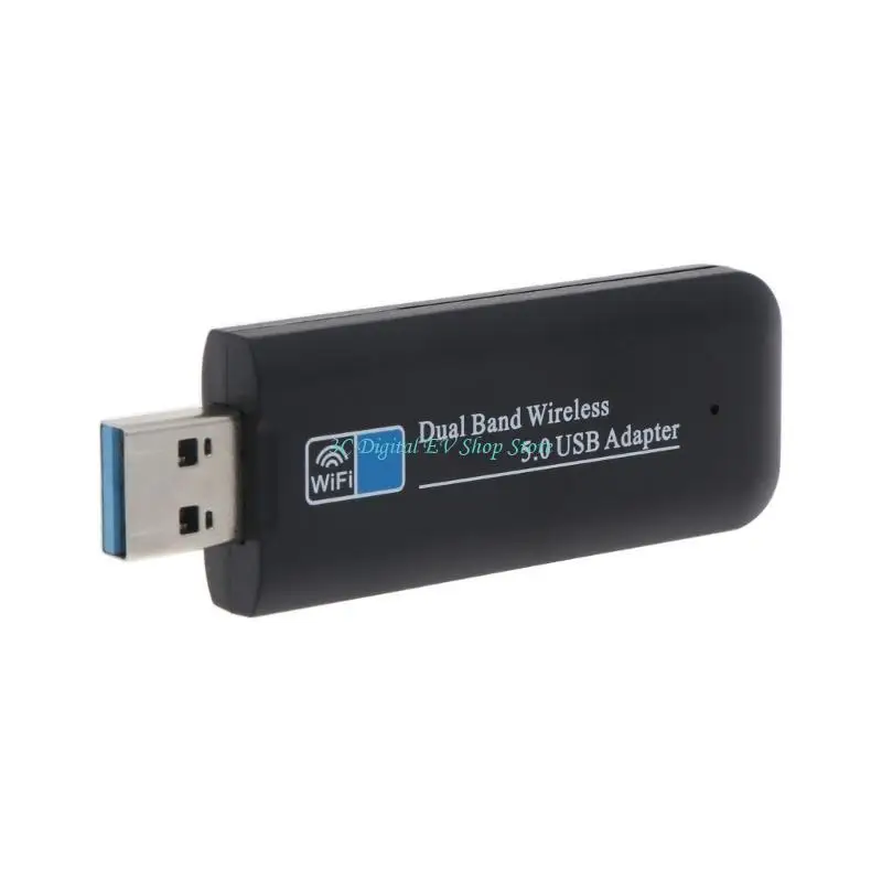 E74D USB 1200M Dual Band Wireless Wifi Adapter BT-compatible4.0 Card Receiver