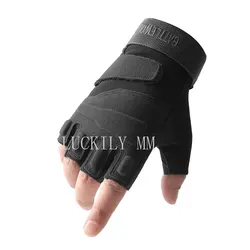 Outdoor Tactical Gloves Sport Gloves Half Finger Men Women Combat Shooting Hunting Fitness Fingerless Gloves