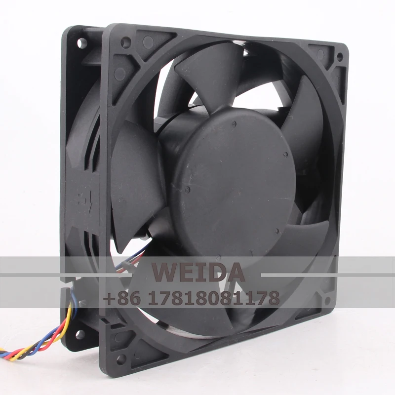 Hoesje Ventilator Dubbele Kogellager Voor Delta PFC1412HE-00 140X140X38Mm 12V 9a 14038 14Cm 4-Wire Pwm Hoge Luchtstroom Gewelddadige Koelventilator