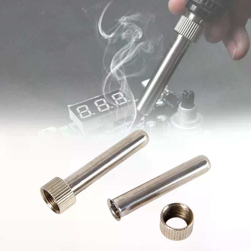 

10 шт., электрический паяльник, паяльное жало, рукав, адаптер для ручки для No 907T 905E