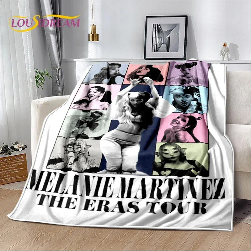 Crybaby M-Melanine M-Martinez Soft Flannel Blanket for Bed Bedroom Sofa Picnic,Throw Blanket for Cover Outdoors Leisure Gift Kid