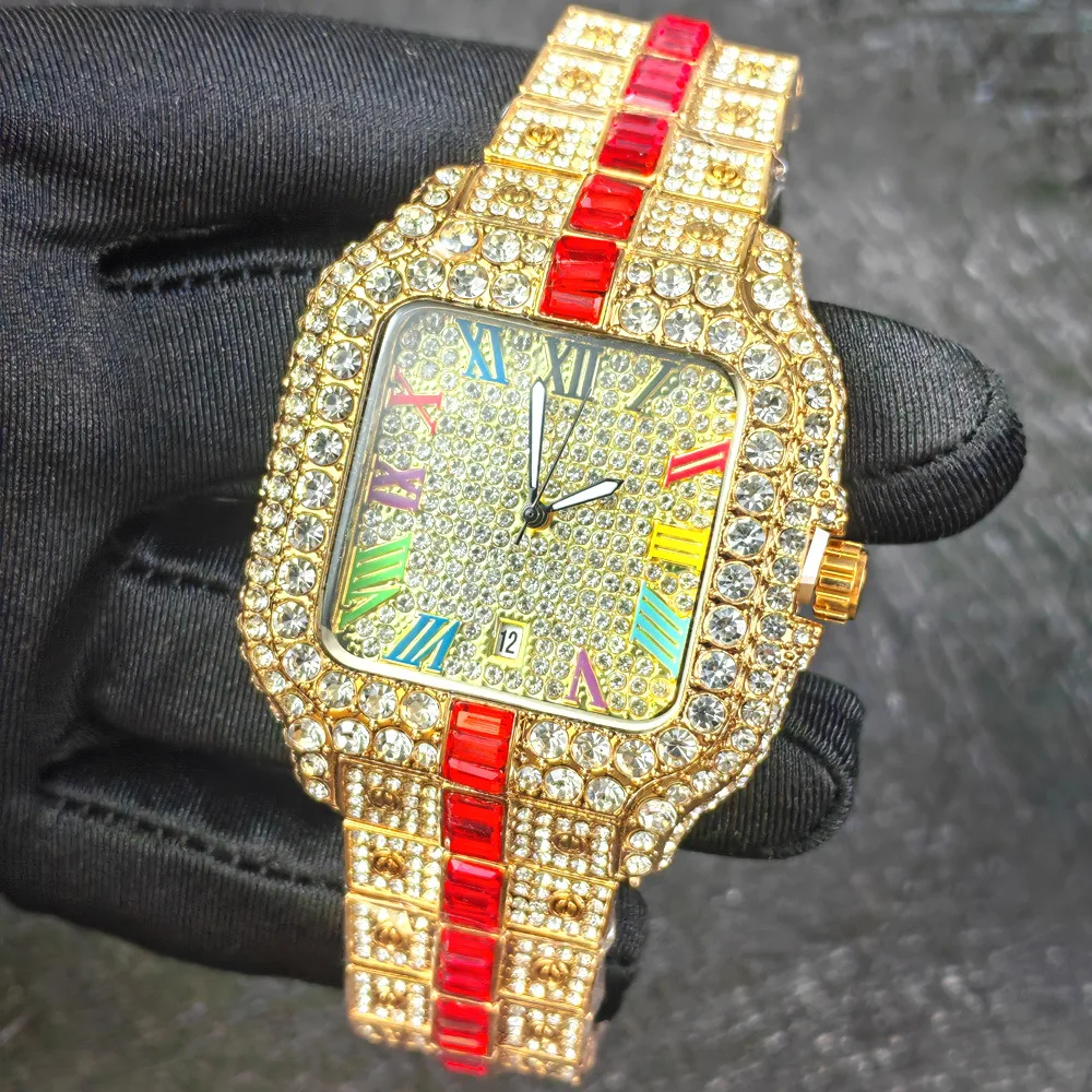 Voll-Diamantbesetzte Quarz-Uhr – High Jewelry Watches Bewertung und Preis