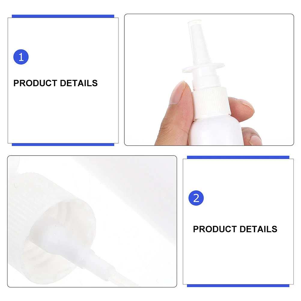 

15 Pcs Spray Bottle Mist Toiletry Sub Travel Liquid Container White PE Plastic Portable Cosmetics Outdoor Home Accessories