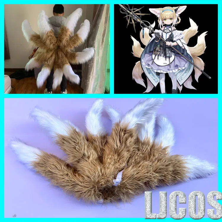 

Suzuran Tail Arknights Cosplay Props Halloween Christmas Fancy Party Costumes Accessories