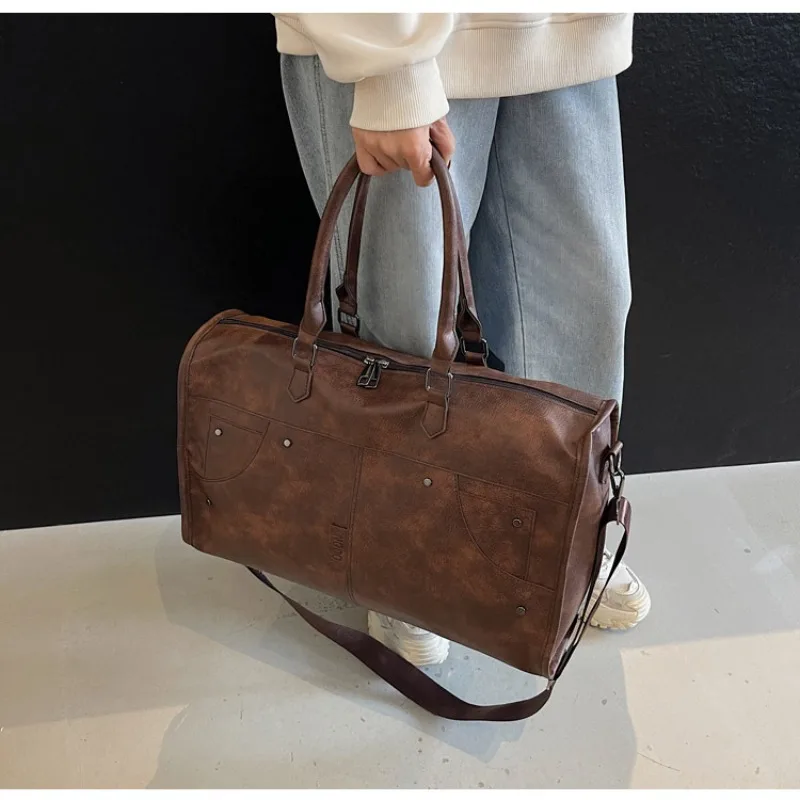 

Carry on Garment Duffel Bag for Travel Travel luggage Bag for Women Men Large Tote Weekender Fitness Garment Duffel Handbag