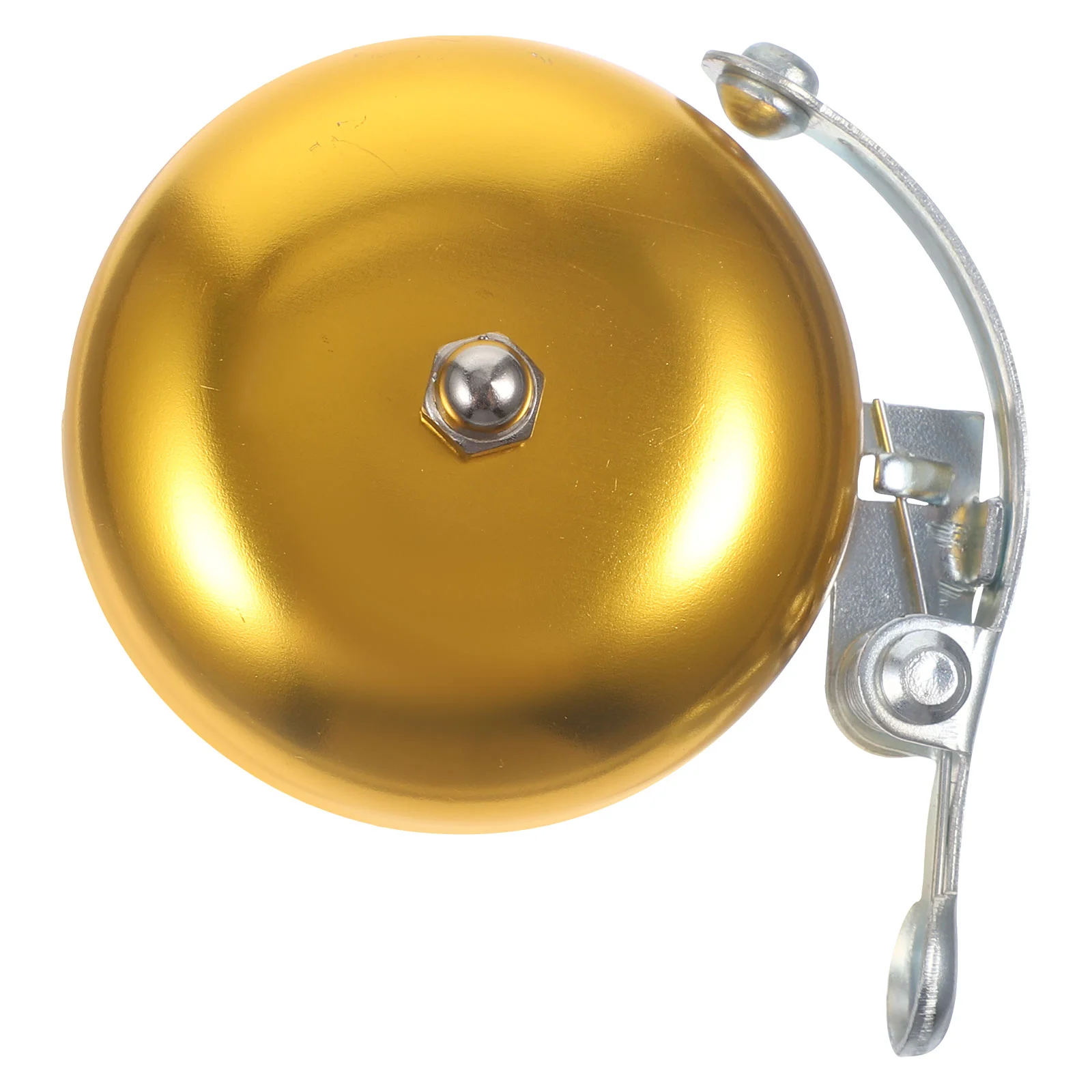 1Pc Bike Bell Bells Loud Crisp Sound Hand Ringing Bike Bike Bell for Cycling Biking (Golden) biking bell