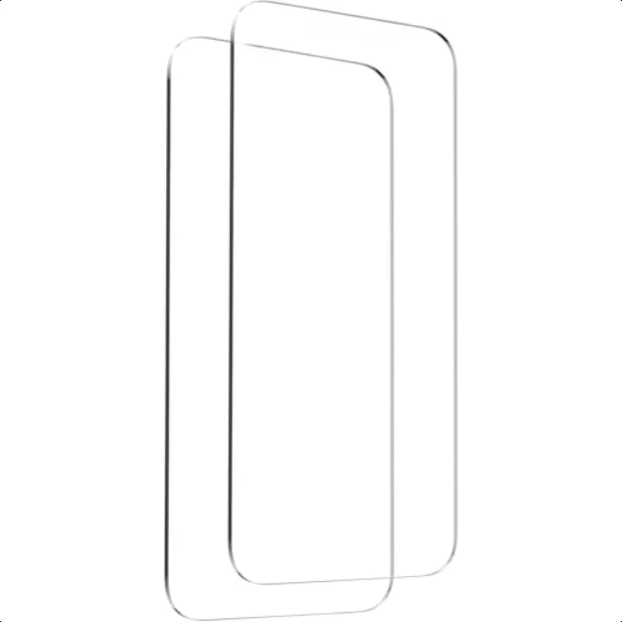 

CAPRARO для iPhone 17 Pro Max Защитная пленка для экрана [12 футов в стиле милитари, двойное небьющееся закаленное стекло] [простая установка] [9H