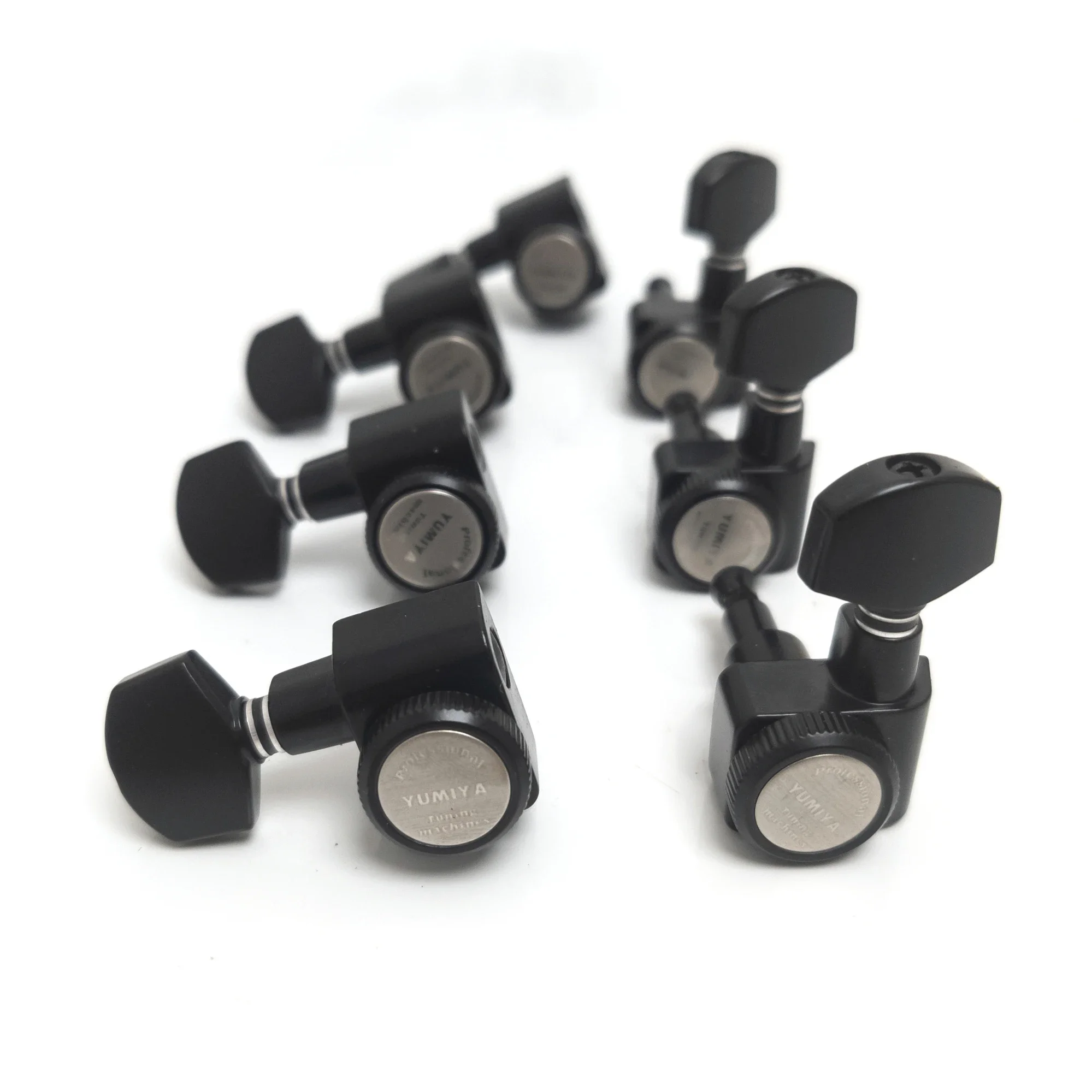 7L Guitar Locking Tuners Lock String Tuning Pegs Machine Heads for Electric Guitars Available in Chrome and Matte Black