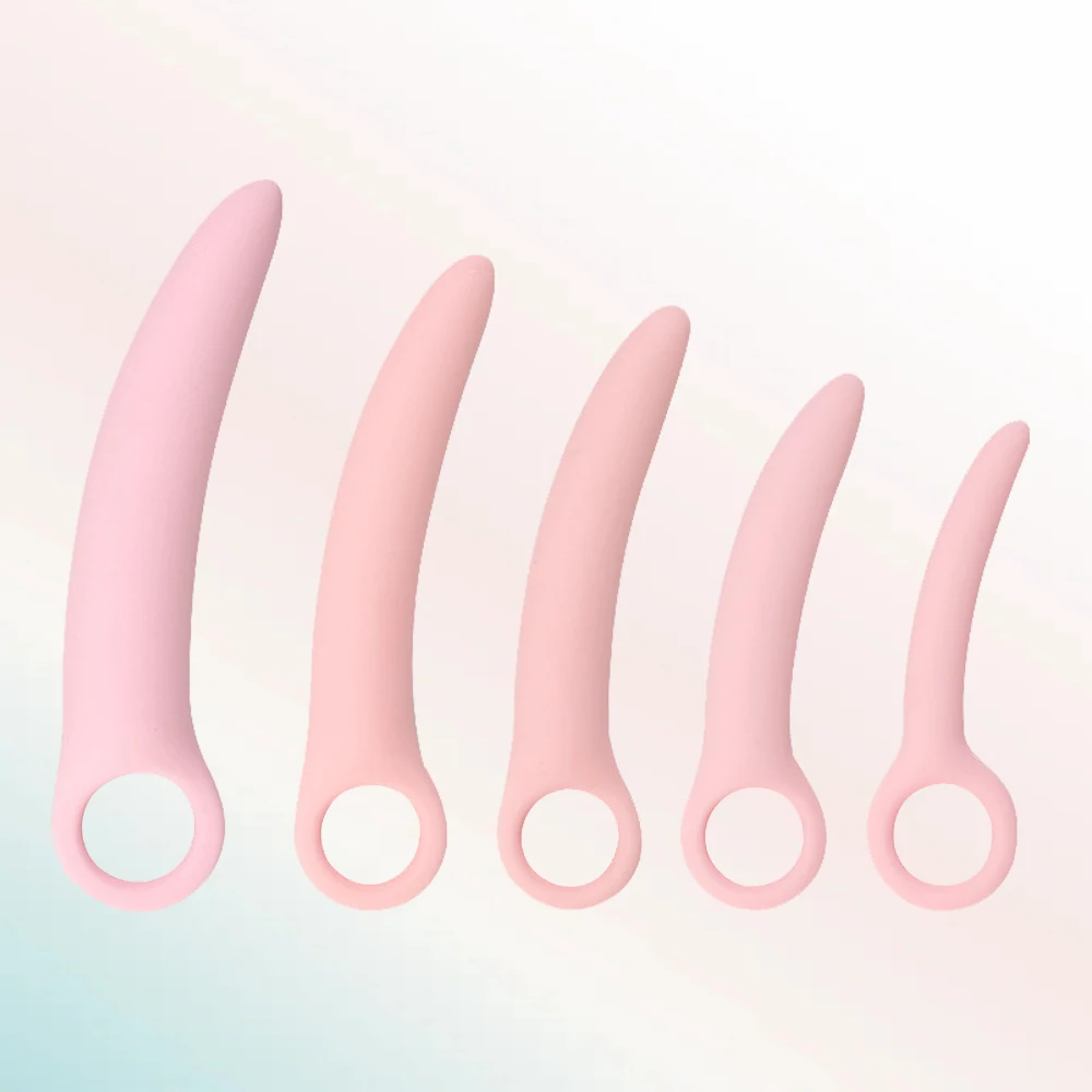 Vaginal dilator vaginal spasm vaginal dilator vaginal plug female anal dilator pink anal plug exerciser male masturbator