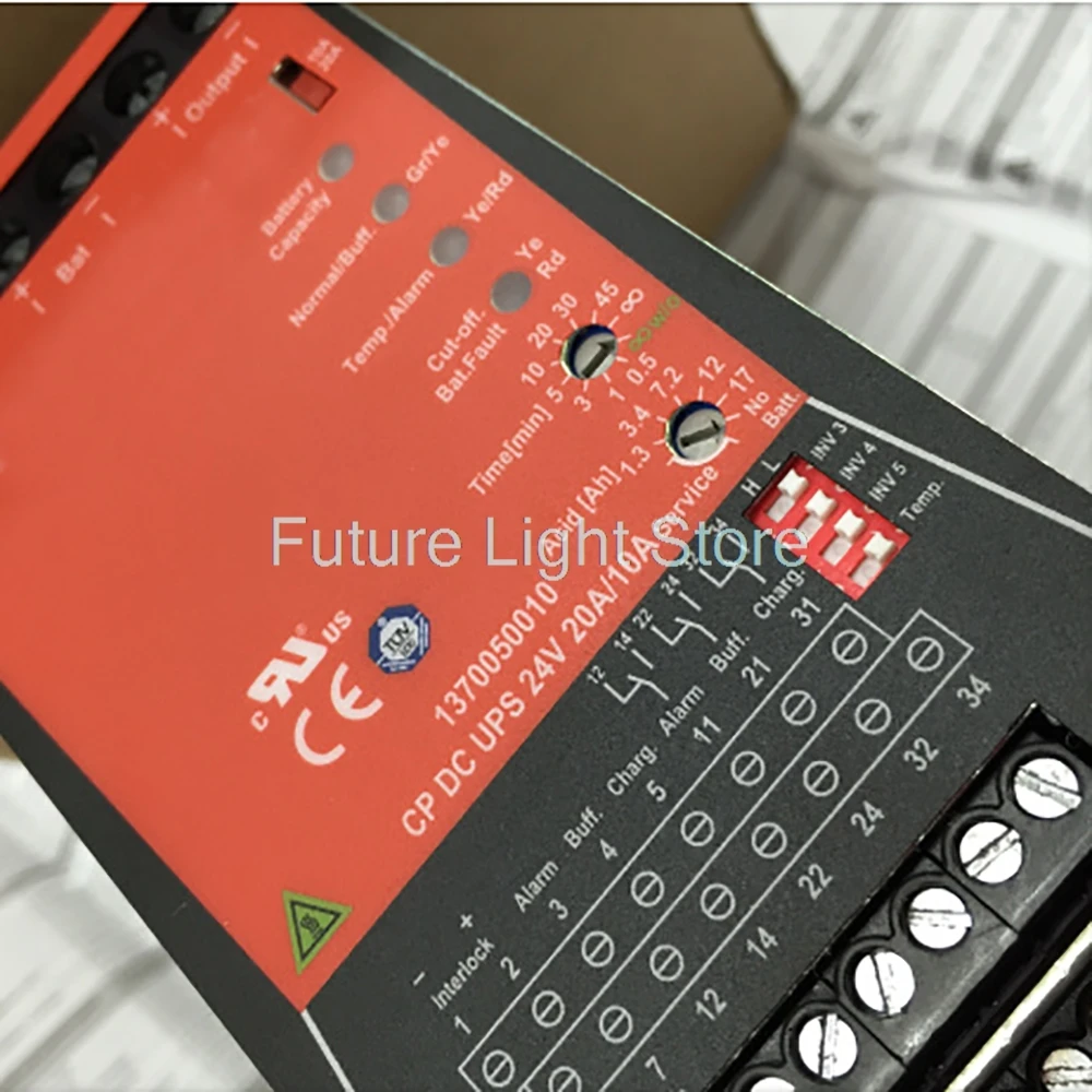 

CP DC UPS 24 В 20 А/10 А 1370050010 НОВЫЙ источник питания ИБП