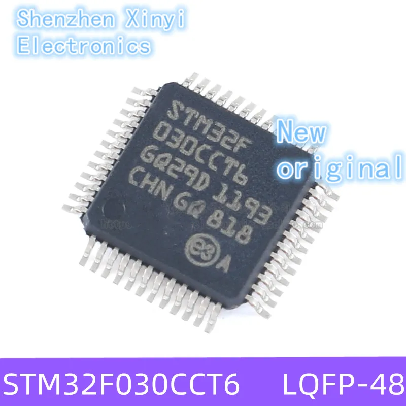 Brand New Original 32F030CCT6 STM32F030CCT6 STM32F030CC 32F030 LQFP-48 ARM Cortex-M0 32-bit microcontroller MCU