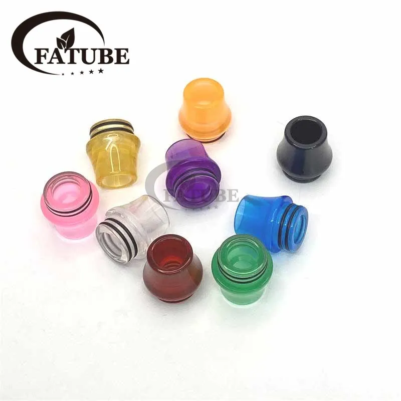 1 قطعة الراتنج 810 بالتنقيط تلميح ل TFV8/TFV12 خزان بالتنقيط موصل تلميح مخروط الفم