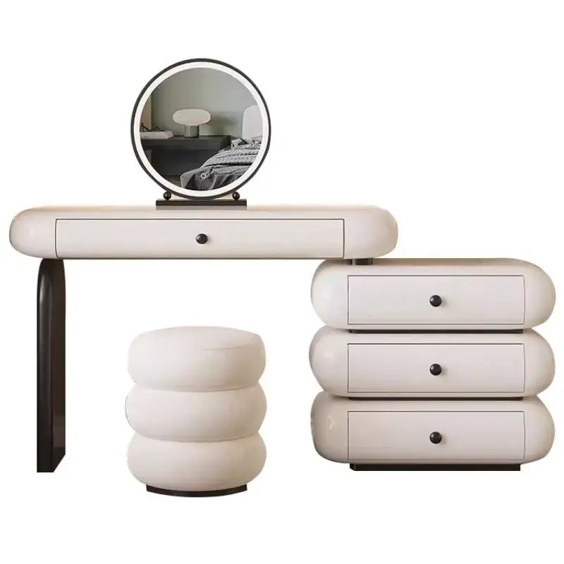

Деревянный туалетный столик, скандинавский эстетический роскошный органайзер, комод, европейская компактная мебель Tavolo Trucco для дома
