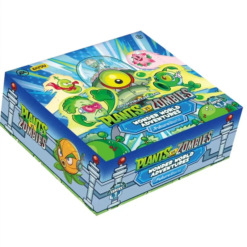 Kayou 150 pcs PLANTS VS. ZOMBIES-Wonder World Adventures-Time Travel Quest Edition-Series1