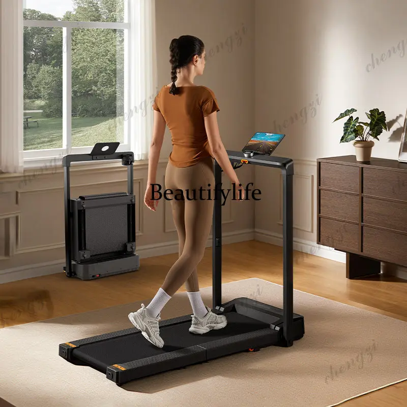 Walking machine Household foldable mini multi-functional family exercise machine Treadmill