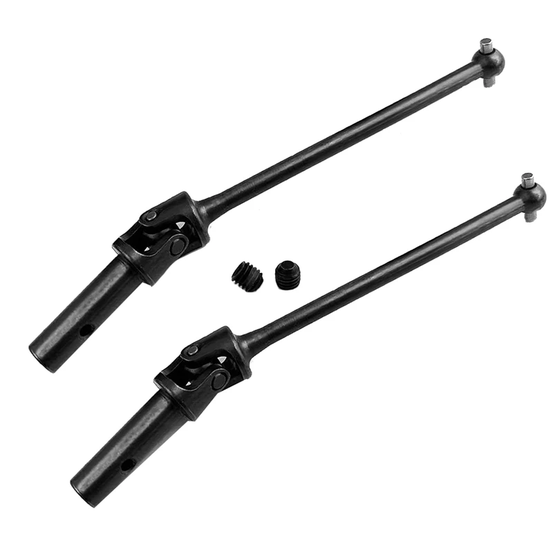 

2 PCS Drive Shaft CVD Accessories Metal Front Drive Shaft For FS 1/8 Off-Road Desert Truck ATOM