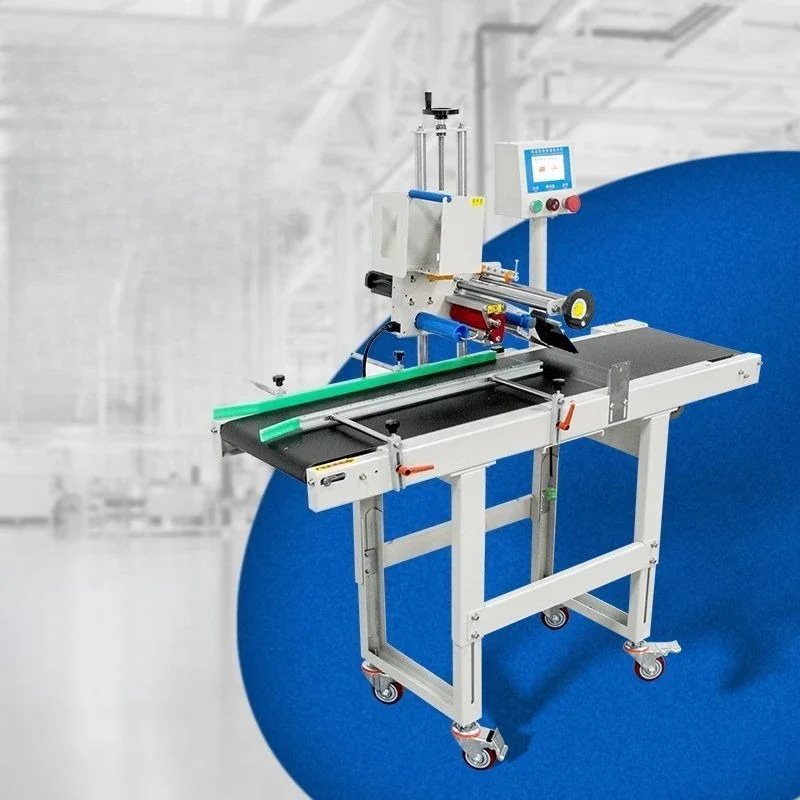 Flat automatic labeling machine, carton bag bubble bag envelope bag efficient sticker