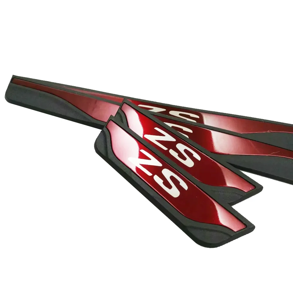 Für MG ZS 2024 2025 2026 Autozubehör Türschwellenleisten Trittschutz Pedalschutz Styling Auto-Schwellenaufkleber 4 Stück – Detail 6
