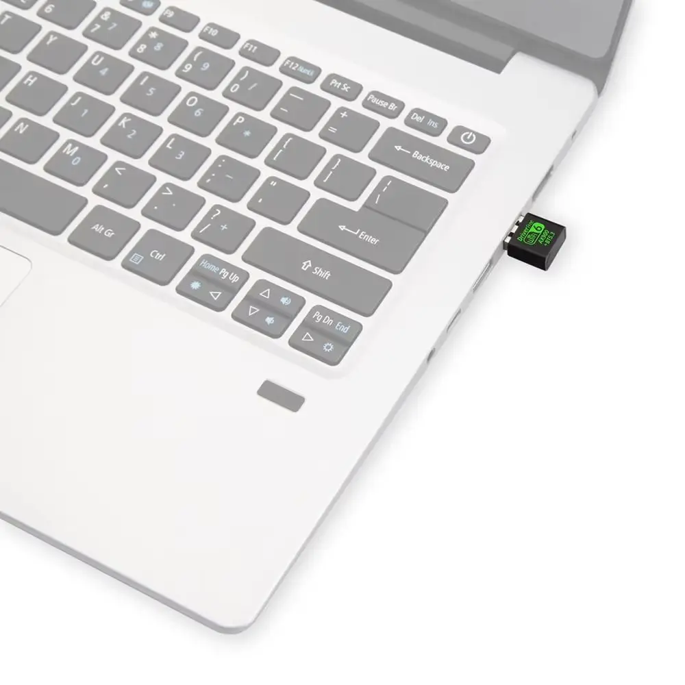 Penerima WiFi Adaptor Jaringan WiFi Kartu Jaringan Bluetooth 5.3 Dongle WLAN Driver Gratis Penerima WiFi Dual Band